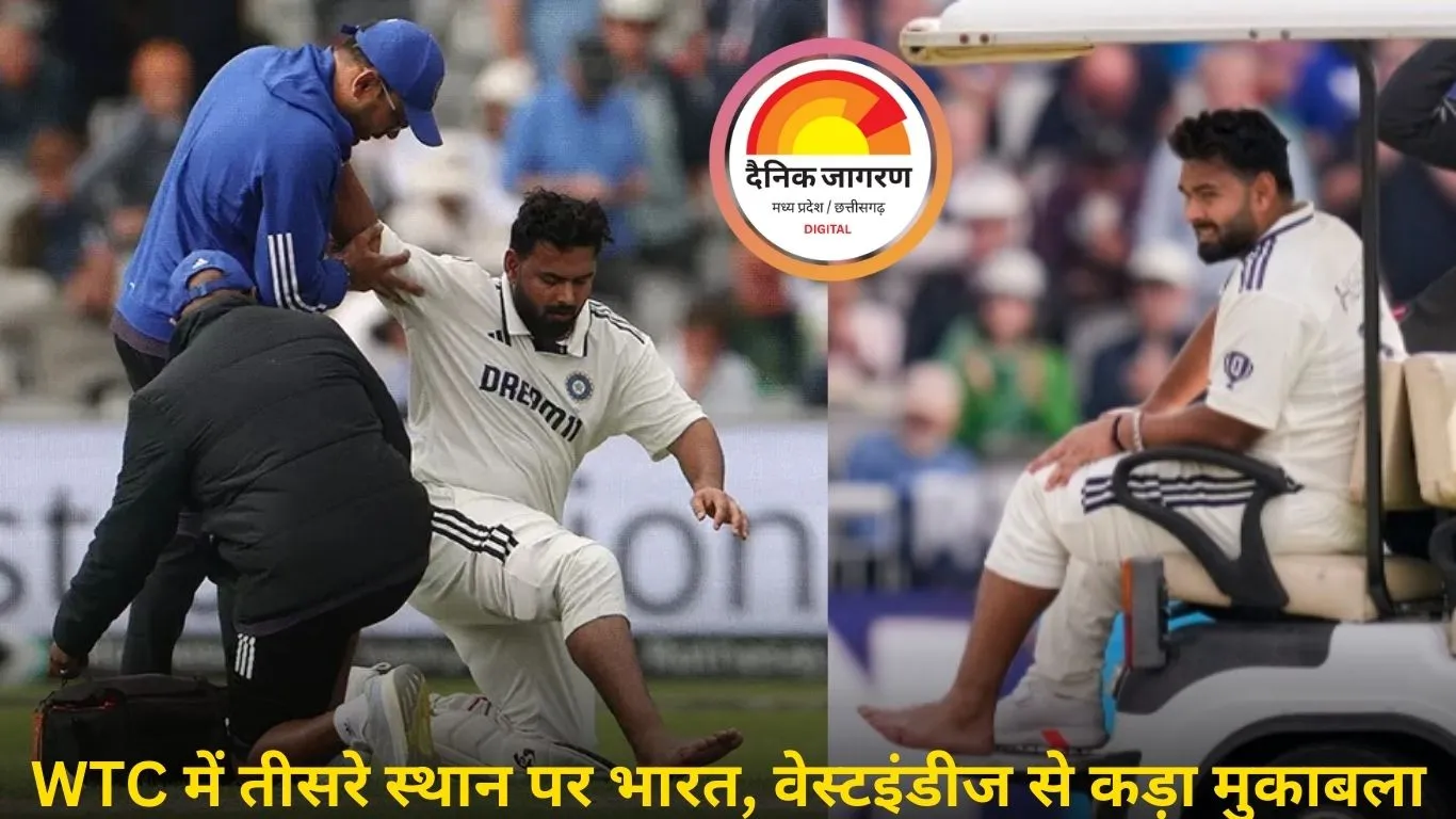 वेस्टइंडीज टेस्ट सीरीज से बाहर हुए ऋषभ पंत, ध्रुव जुरेल होंगे मुख्य विकेटकीपर