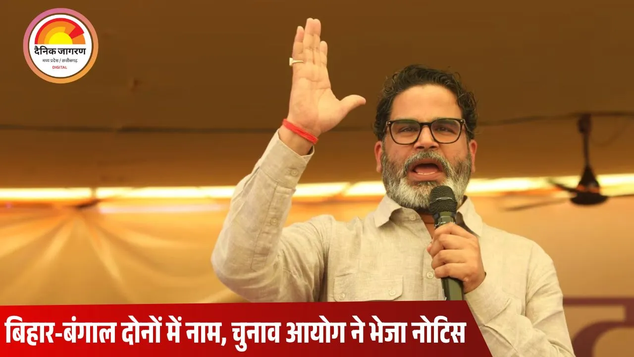 प्रशांत किशोर पर चुनाव आयोग की नजर: दो वोटर आईडी रखने के आरोप में नोटिस जारी