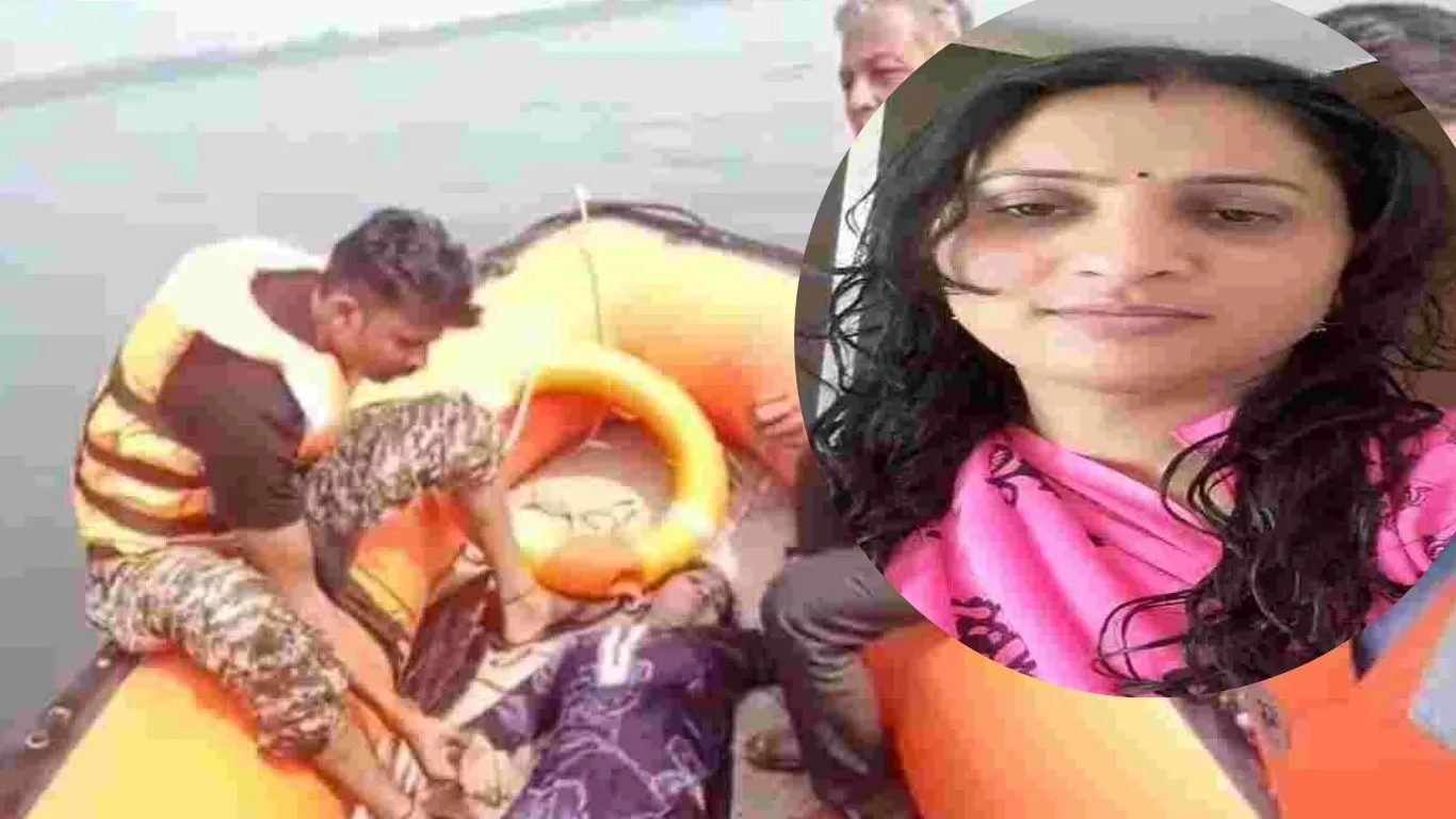 महिला ने नर्मदा में लगाई छलांग, मौत — मंगलसूत्र को लेकर डॉक्टर पति से हुआ था झगड़ा