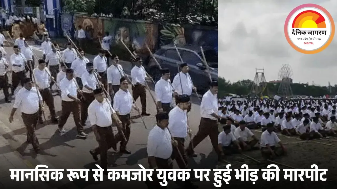 इंदौर में RSS का भव्य पथ संचलन, शहरभर में स्वयंसेवकों का उत्साहपूर्ण स्वागत
