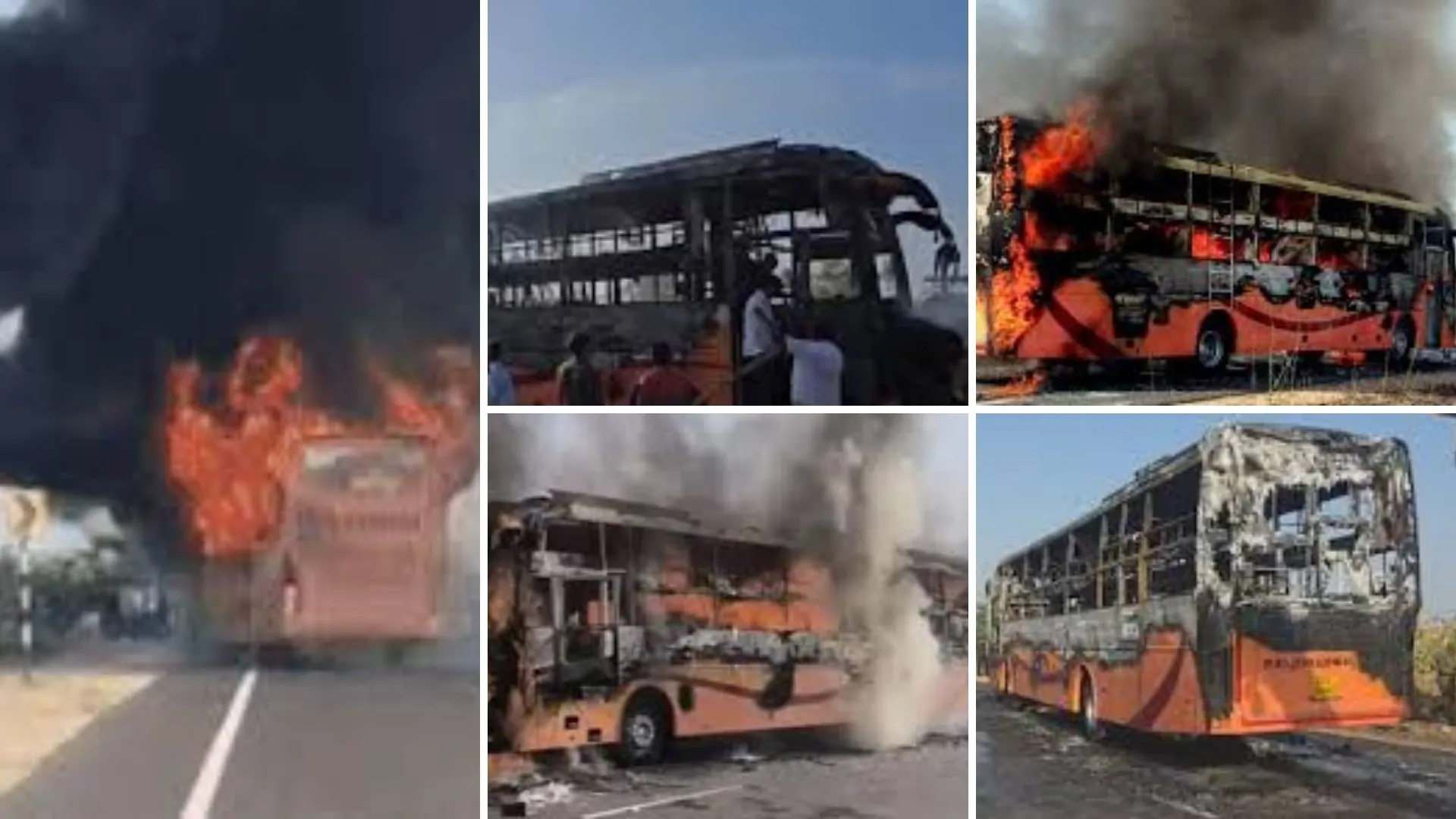 जैसलमेर बस हादसा: भीषण आग में 20 लोगों की मौत, कई घायल — पीएम-सीएम ने जताया शोक, मुआवजे का ऐलान