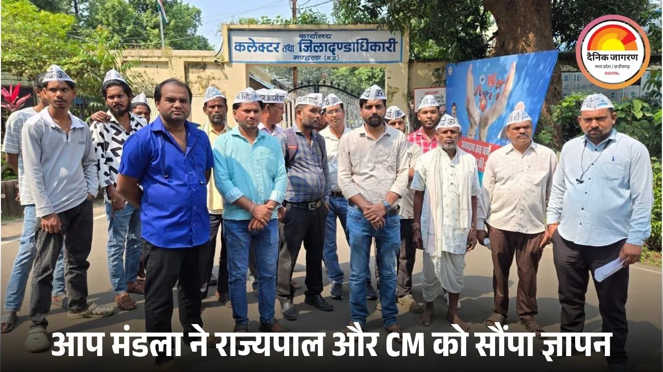 बच्चों की मौत पर आप का गहरा आक्रोश, राज्यपाल और मुख्यमंत्री को सौंपा ज्ञापन