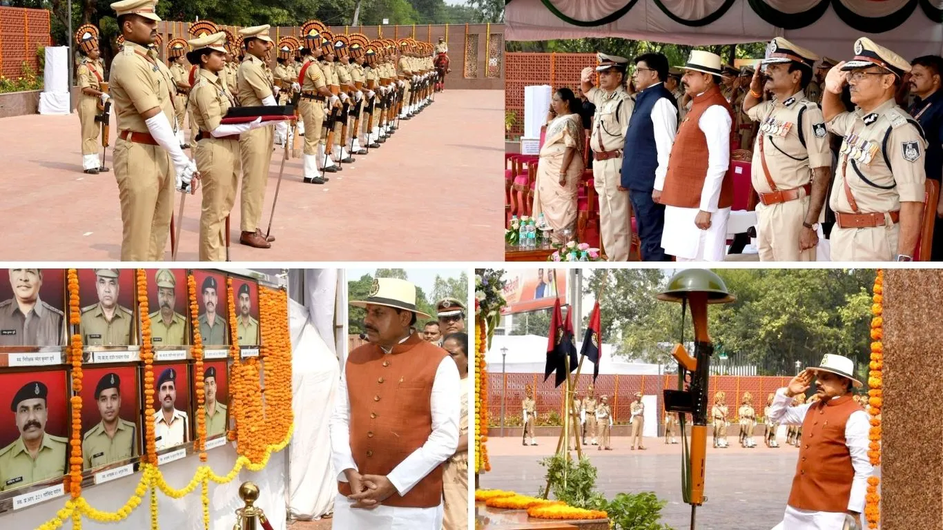 मुख्यमंत्री डॉ. यादव: शहीद पुलिस जवानों की वीरता और सेवा भावना सदैव प्रेरणा देती रहेगी
