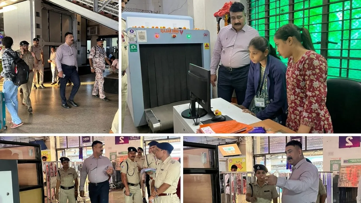 RPF आईजी मुनव्वर खुर्शीद रायपुर पहुंचे, स्टाफ से की वन-टू-वन बातचीत
