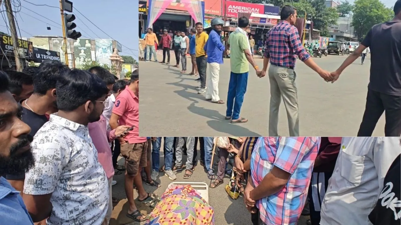 शहडोल में दर्दनाक हादसा: वृद्ध महिला को ट्रक ने रौंदा, मौके पर मौत, गुस्साए लोगों ने किया चक्काजाम
