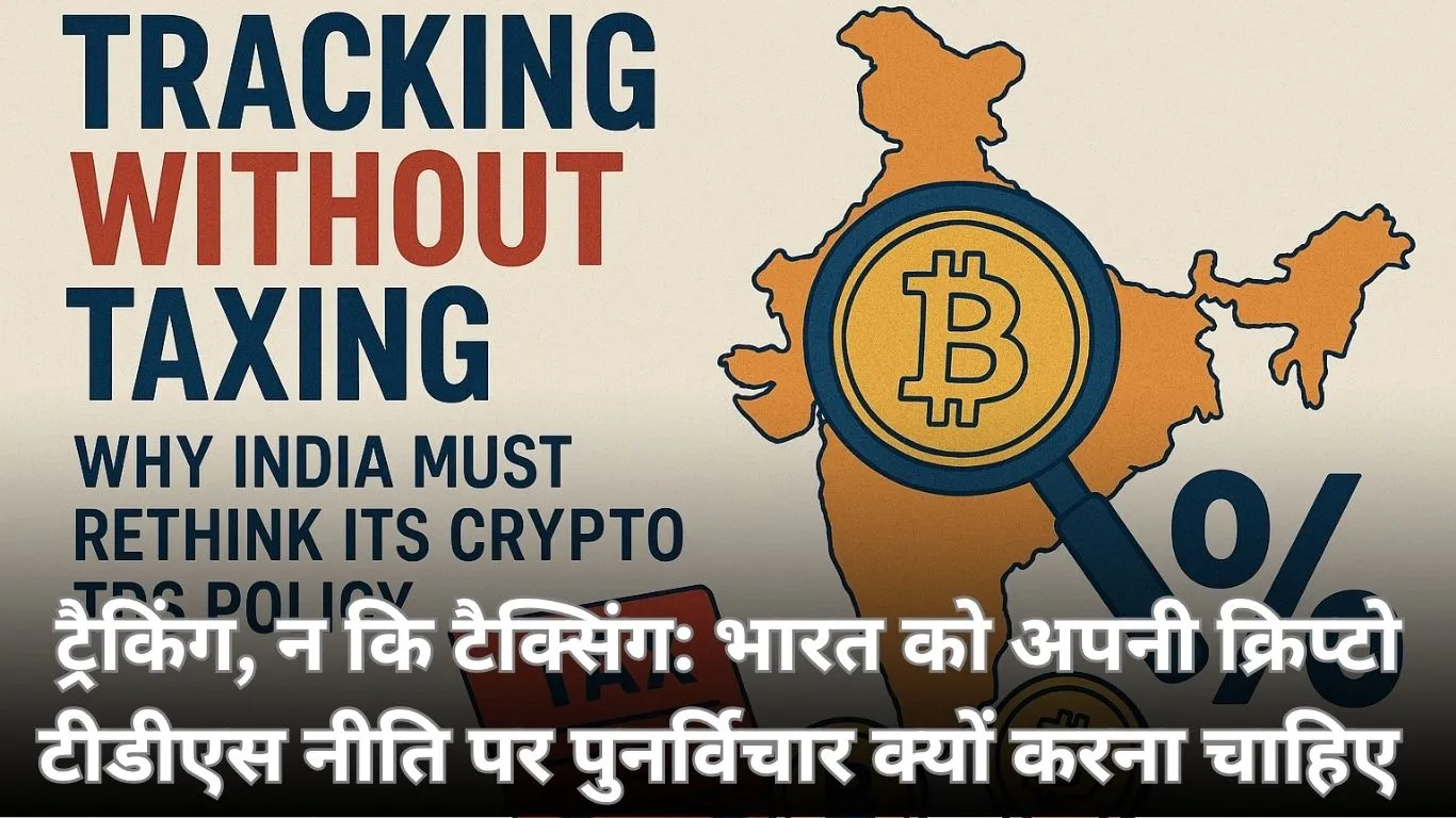 क्रिप्टो टीडीएस नीति पर पुनर्विचार की आवश्यकता: ट्रैकिंग को प्राथमिकता, टैक्स को नहीं