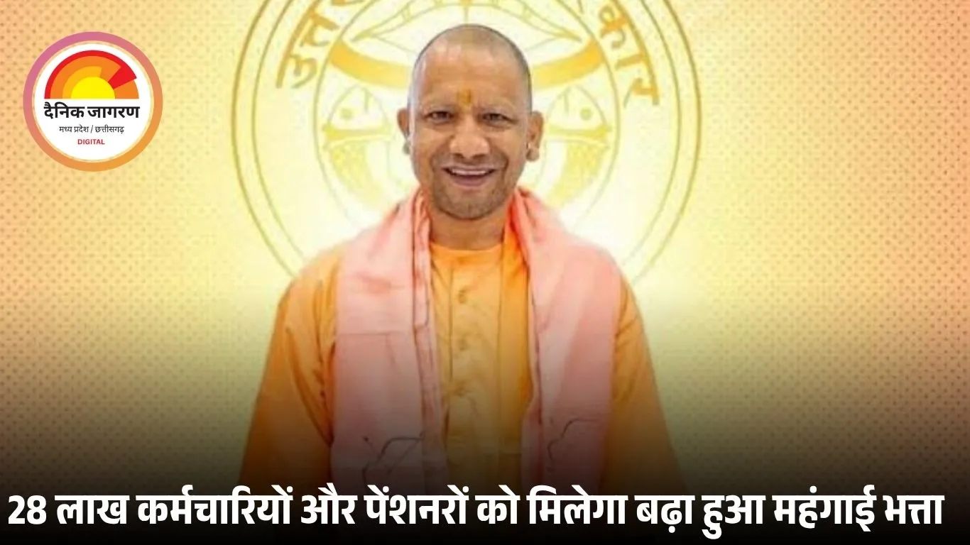 दीपावली पर मुख्यमंत्री योगी का बड़ा तोहफा: कर्मचारियों और पेंशनरों के महंगाई भत्ते में 3% की वृद्धि