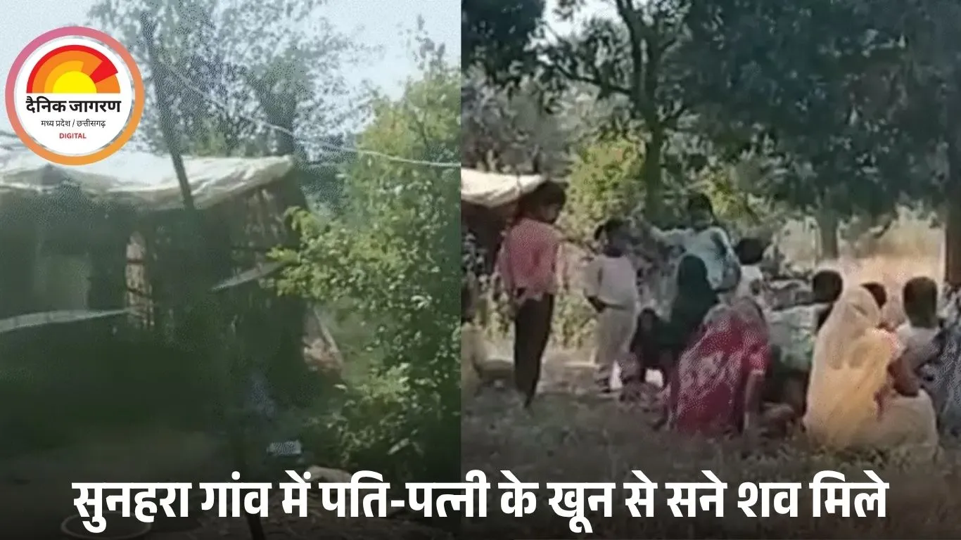 कटनी में दंपती की निर्मम हत्या: खेत की रखवाली कर रहे पति-पत्नी के खून से लथपथ मिले शव, पुलिस ने अज्ञात पर केस दर्ज किया