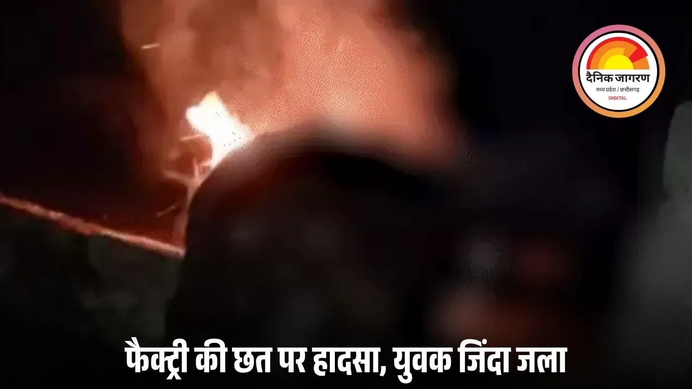 जबलपुर में हाईटेंशन लाइन की चपेट में आया युवक, मौत: तीन मंजिला कारखाने की छत पर बंदर भगाते समय हादसा