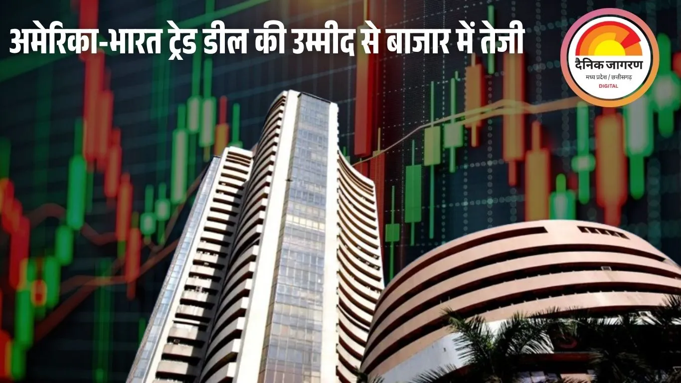 सेंसेक्स 595 अंक उछला, निफ्टी 25,876 पर बंद: IT, ऑटो और फार्मा शेयरों में जोरदार खरीदारी