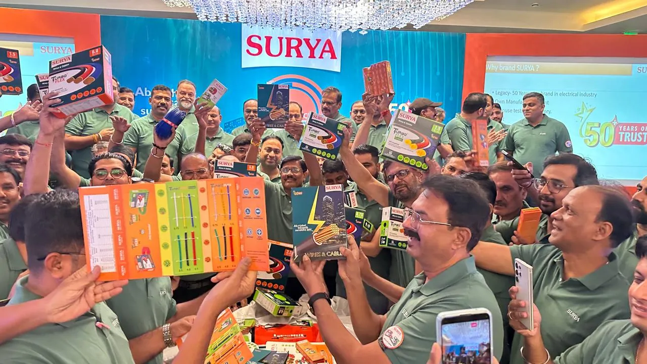 सूर्या रोशनी ने बढ़ाया पोर्टफोलियो: टर्बो फ्लेक्स रेंज के साथ वायर और केबल सेगमेंट में एंट्री