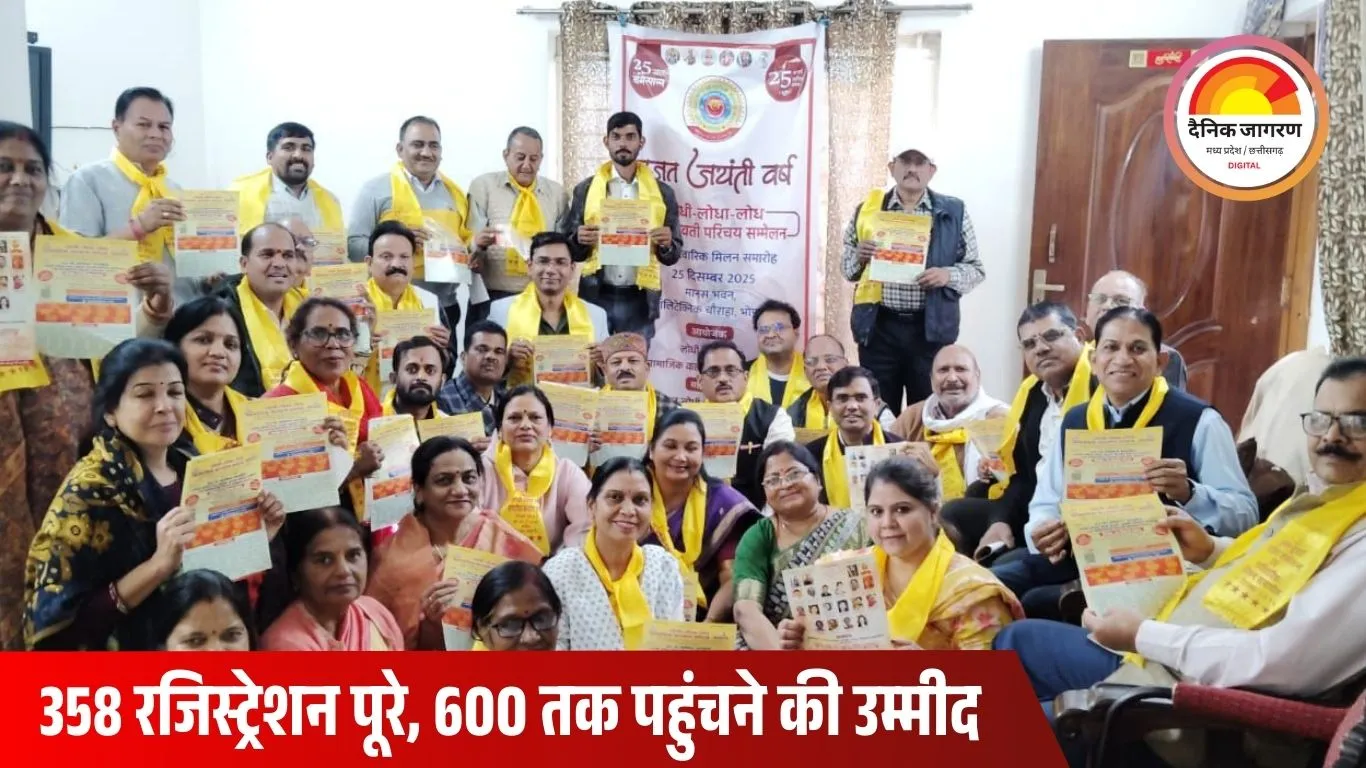 परिचय सम्मेलन की तैयारियों को लेकर लोधी-लोधा समाज की अहम बैठक संपन्न, 600 तक पहुंच सकता है रजिस्ट्रेशन आंकड़ा