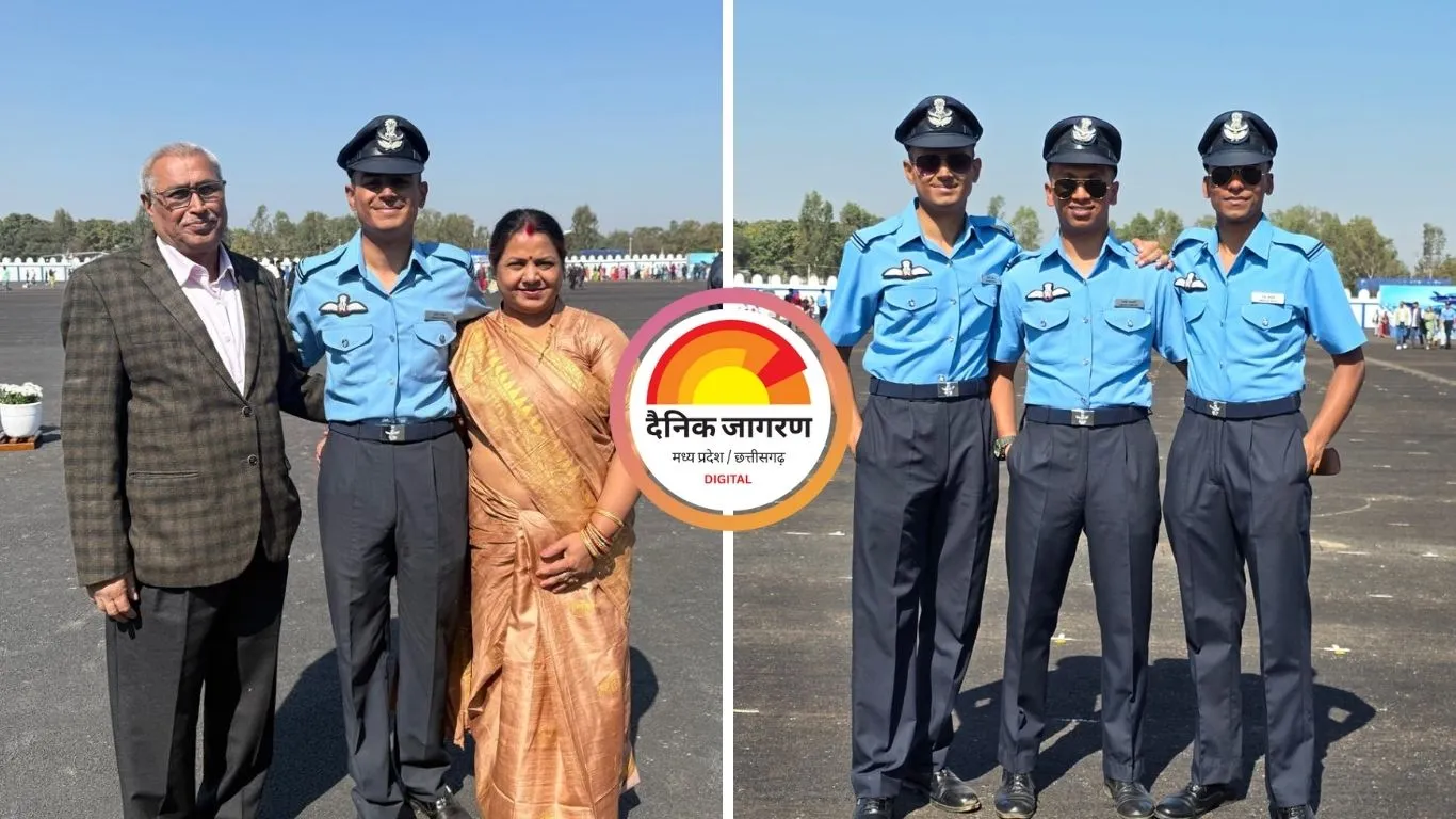 भोपाल के अनंत मिश्रा बने फाइटर पायलट, वायुसेना अकादमी हैदराबाद से पासिंग आउट; शहर के दो और युवाओं ने भी बढ़ाया मान