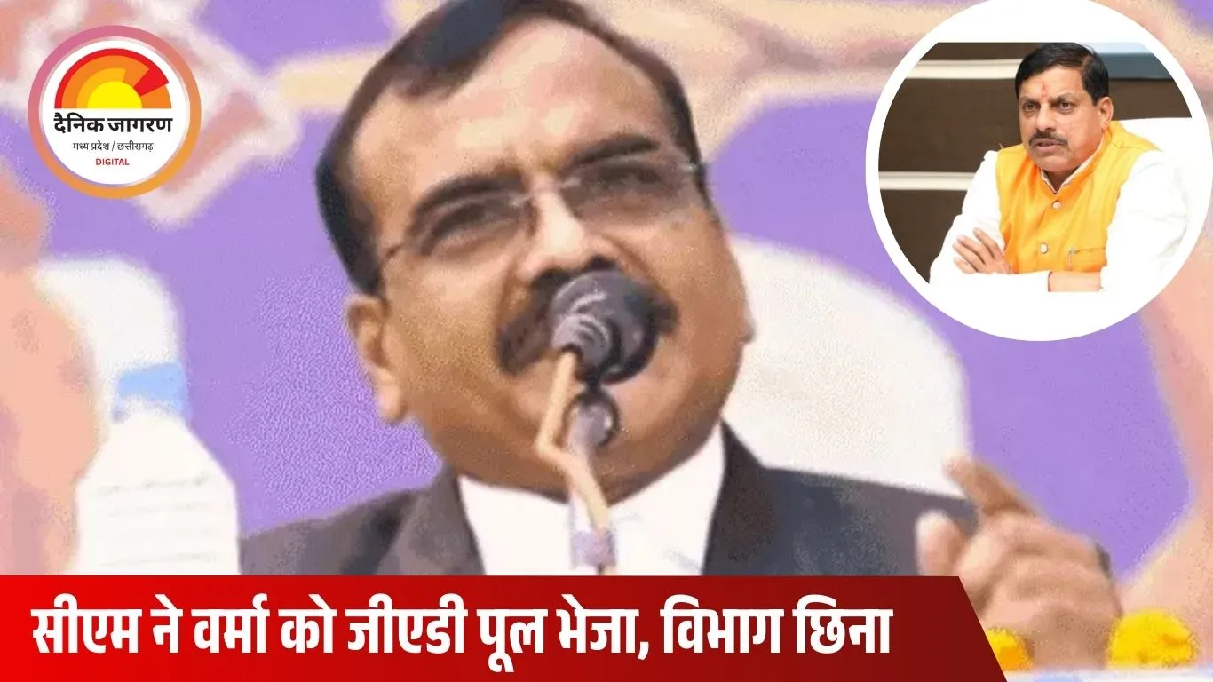 ब्राह्मण बेटियों पर विवादित बयान के बाद IAS संतोष वर्मा हटाए गए: सीएम ने जीएडी पूल में भेजा, केंद्र को बर्खास्तगी प्रस्ताव तैयार