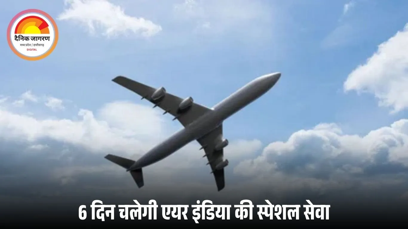 भोपाल–बेंगलुरु रूट पर अतिरिक्त फ्लाइट शुरू: 14 से 19 दिसंबर तक एयर इंडिया की विशेष सेवा