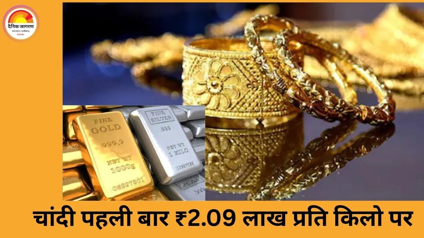 कीमती धातुओं का नया रिकॉर्ड: सोना-चांदी की कीमतें छुईं ऐतिहासिक ऊँचाई