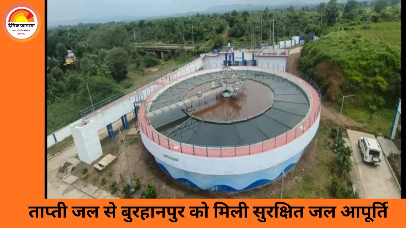 ताप्ती जल से हर घर तक शुद्ध पेयजल: बुरहानपुर जल आवर्धन योजना से बदली शहर की जल आपूर्ति व्यवस्था