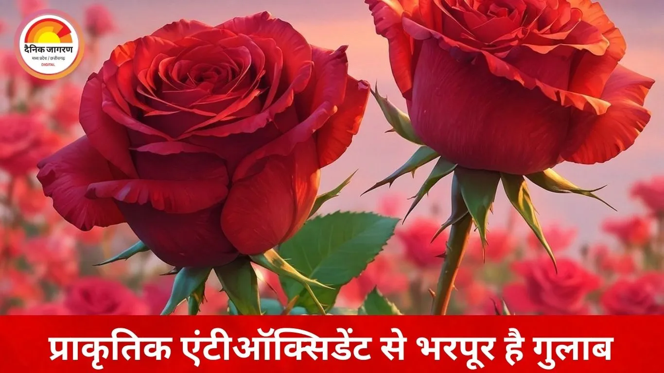 गुलाब का फूल: सुंदरता के साथ औषधीय गुणों का खजाना, तनाव कम और त्वचा निखारने में मददगार