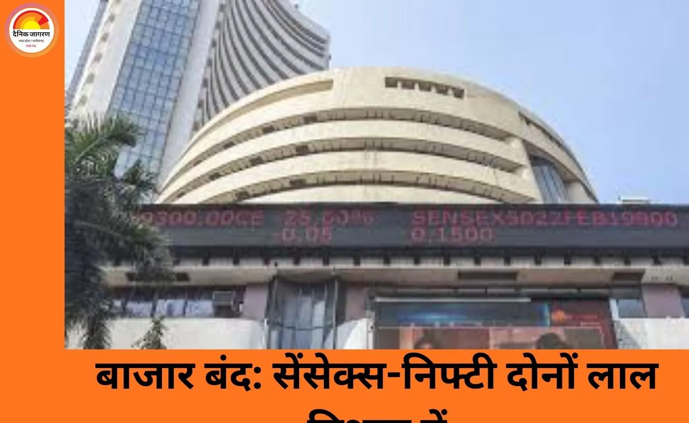 शेयर बाजार में उतार-चढ़ाव के बाद गिरावट: सेंसेक्स 324 अंक फिसला, निफ्टी 25,585 पर बंद