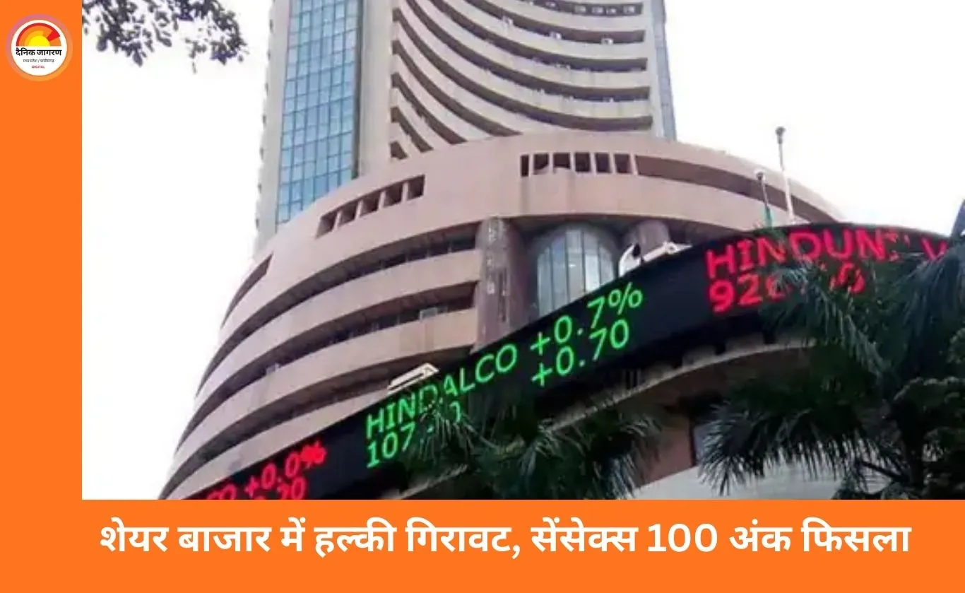 सेंसेक्स में गिरावट, निफ्टी भी लाल निशान में; बैंकिंग और एनर्जी शेयरों पर दबाव