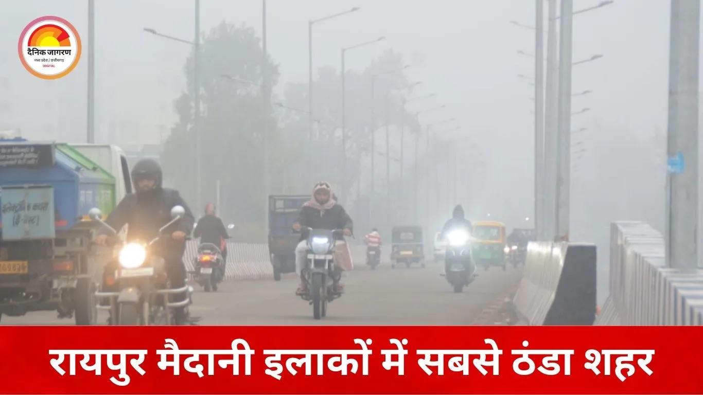 छत्तीसगढ़ में फिर बढ़ी ठंड की मार, अंबिकापुर में पारा 4 डिग्री के करीब