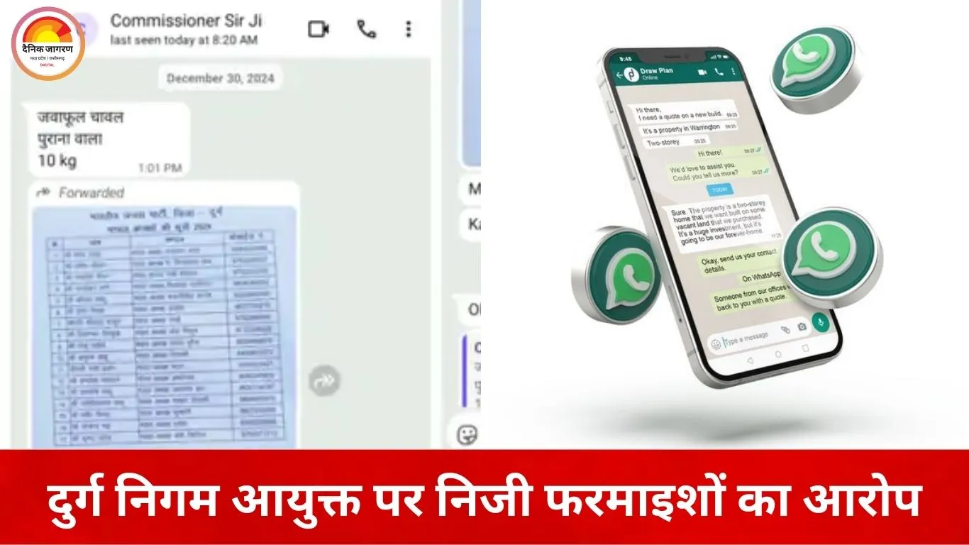 दुर्ग निगम कमिश्नर पर निजी काम निकलवाने का आरोप, कर्मचारी की याचिका पर हाईकोर्ट ने कार्रवाई पर लगाई रोक