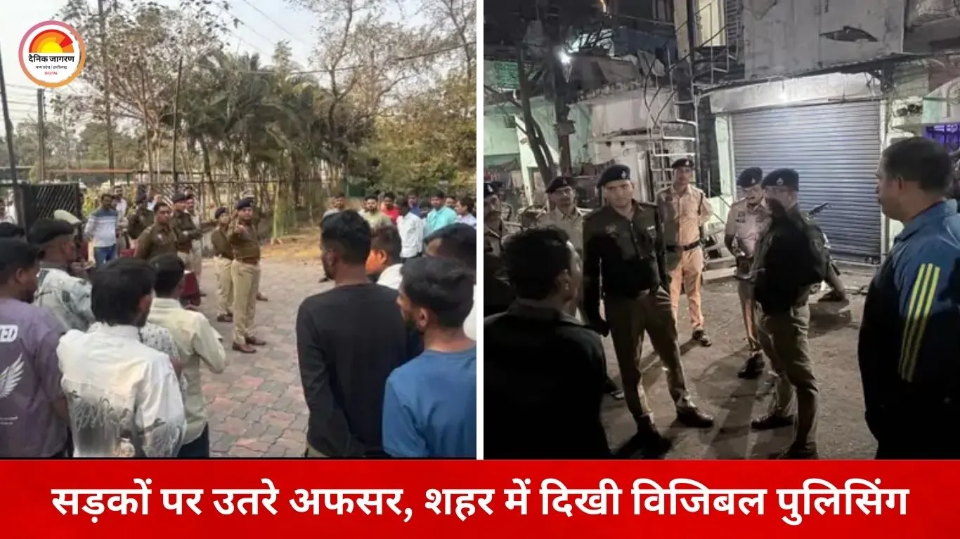 कमिश्नरेट लागू होते ही सख्त हुआ पुलिस का रुख: रायपुर की सड़कों पर उतरे अफसर, हिस्ट्रीशीटरों पर कसी नकेल