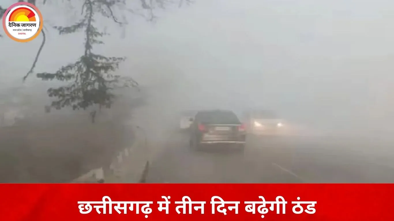 सरगुजा से रायपुर तक कोहरे की चादर, प्रदेश में फिर बढ़ेगी ठंड