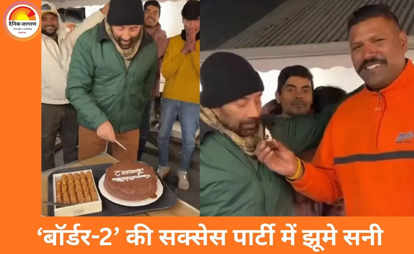 सनी देओल ने मनाली में फैंस संग देखी ‘बॉर्डर-2’: केक काटा, बच्चों से मिले, खुद मोबाइल लेकर ली सेल्फी