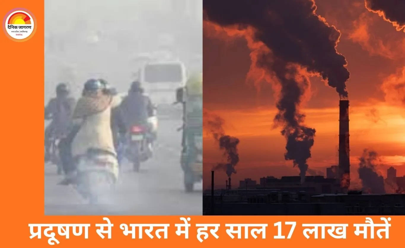 भारत में प्रदूषण बना सबसे बड़ा खतरा: हर साल 17 लाख मौतें, 30 लाख करोड़ का आर्थिक नुकसान