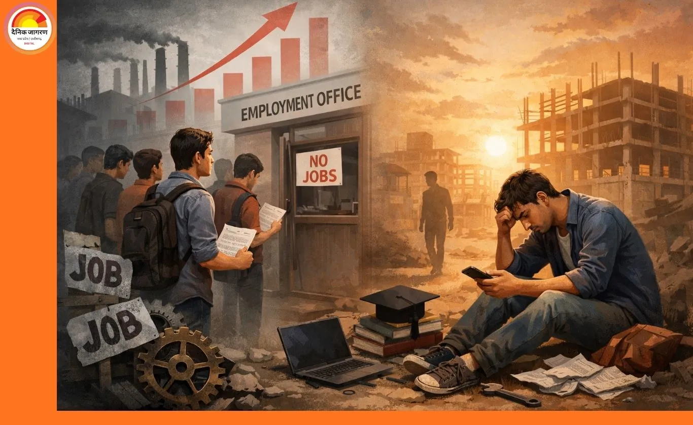 बेरोजगारी के आंकड़े और युवाओं की हकीकत: क्या सरकार की नीतियां वास्तविक समस्या का समाधान कर पा रही हैं?