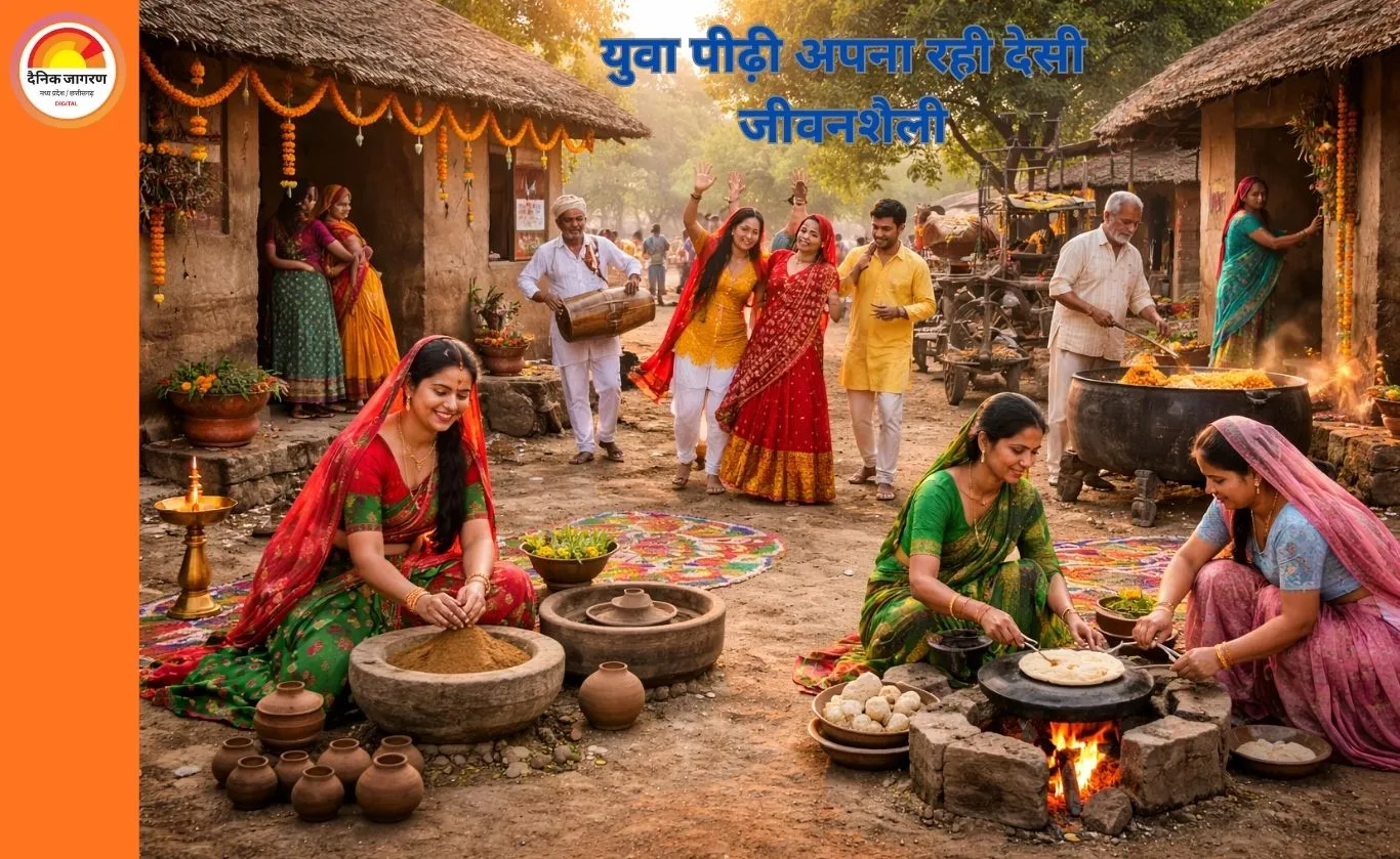 देसी परंपराओं की वापसी: आधुनिक लाइफस्टाइल में भारतीय मूल्यों की नई पहचान