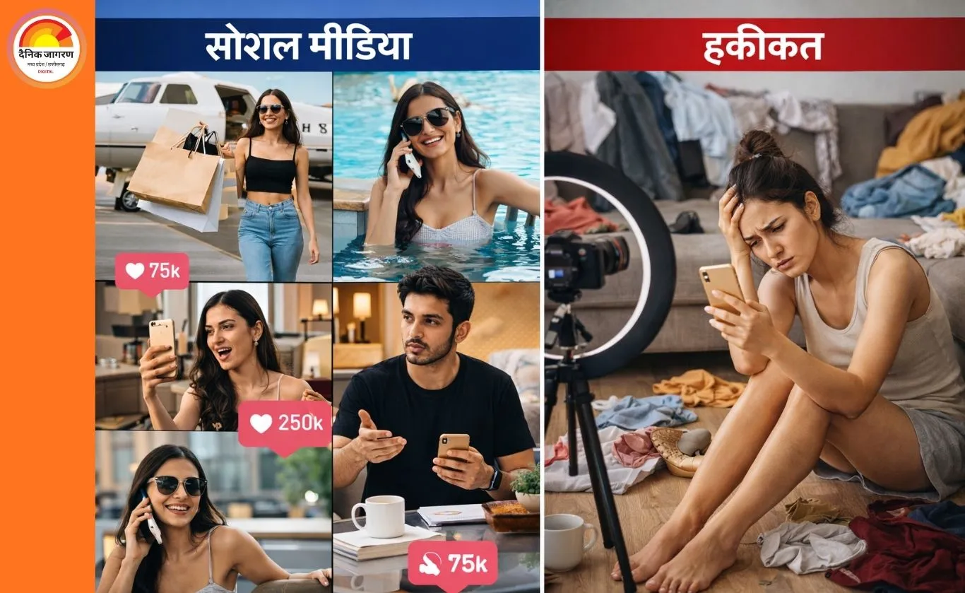 सोशल मीडिया इंफ्लुएंसर लाइफस्टाइल पर बहस तेज: ग्लैमर और हकीकत के बीच बढ़ता फासला