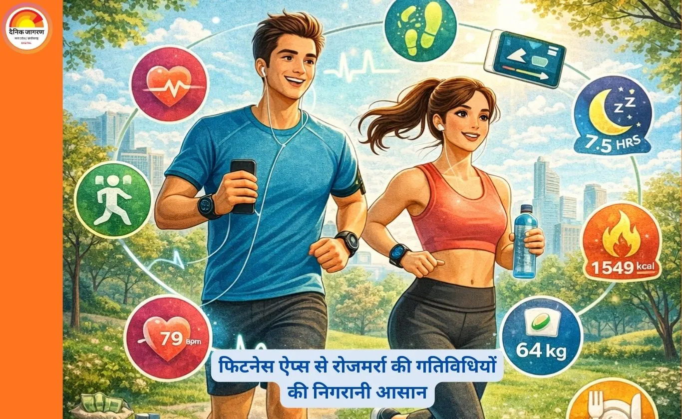 हेल्थ और फिटनेस ट्रैकिंग ऐप्स: स्मार्ट जीवनशैली का नया साथी