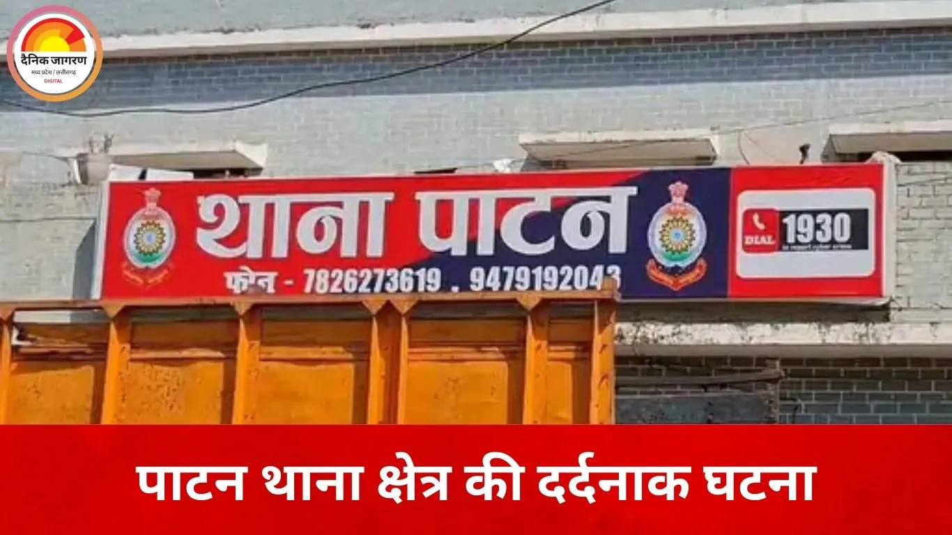 दुर्ग में दर्दनाक सड़क हादसा: सड़क किनारे खड़ी लकड़ी लदी गाड़ी से टकराई बाइक, पिता की मौके पर मौत