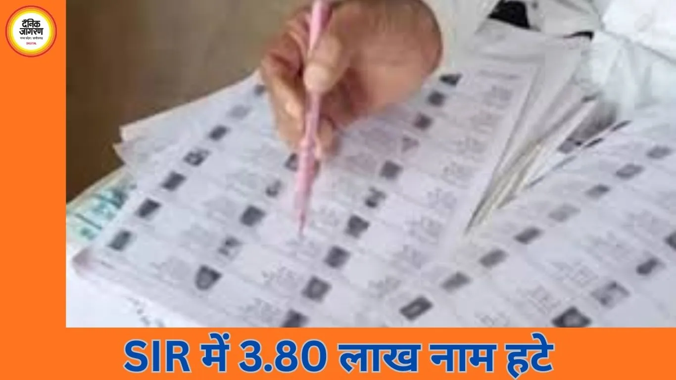 भोपाल में 3.80 लाख वोटर सूची से हटे, 120+ उम्र के 125 मतदाता चिन्हित