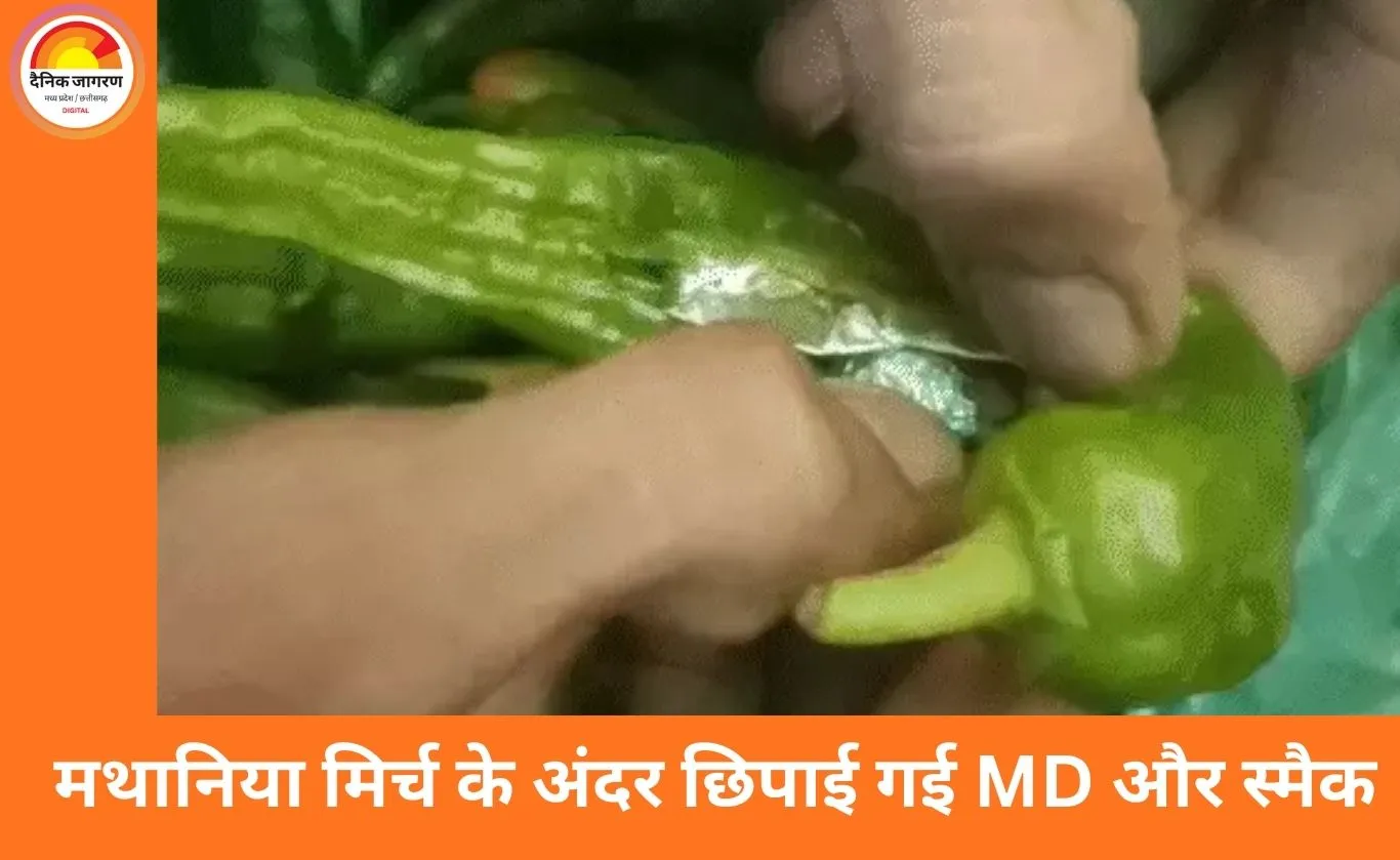 मथानिया मिर्च की आड़ में नशे की तस्करी का नया तरीका, जोधपुर-हैदराबाद बस पार्सल में MD और स्मैक बरामद