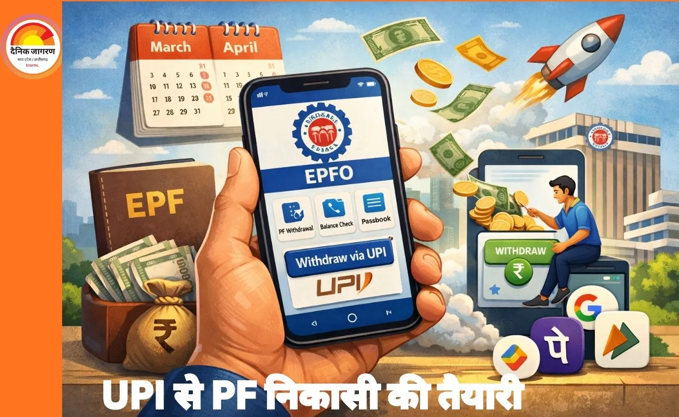 EPFO का नया मोबाइल एप मार्च–अप्रैल में संभावित लॉन्च, UPI से PF निकासी की सुविधा