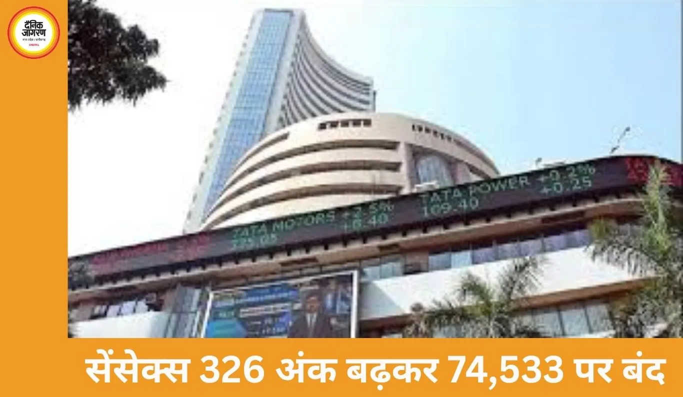 सेंसेक्स 326 अंक चढ़ा, निफ्टी 112 अंक की तेजी के साथ बंद; क्रूड ऑयल 107 डॉलर पर आया