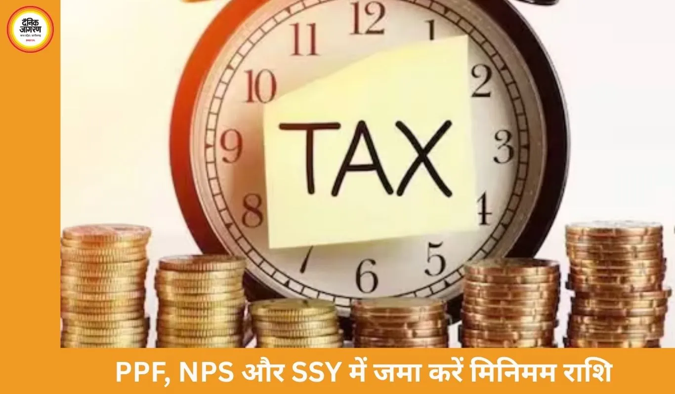 टैक्स बचाने के लिए बचे सिर्फ 2 दिन: PPF, NPS और सुकन्या खातों में जमा करें मिनिमम राशि