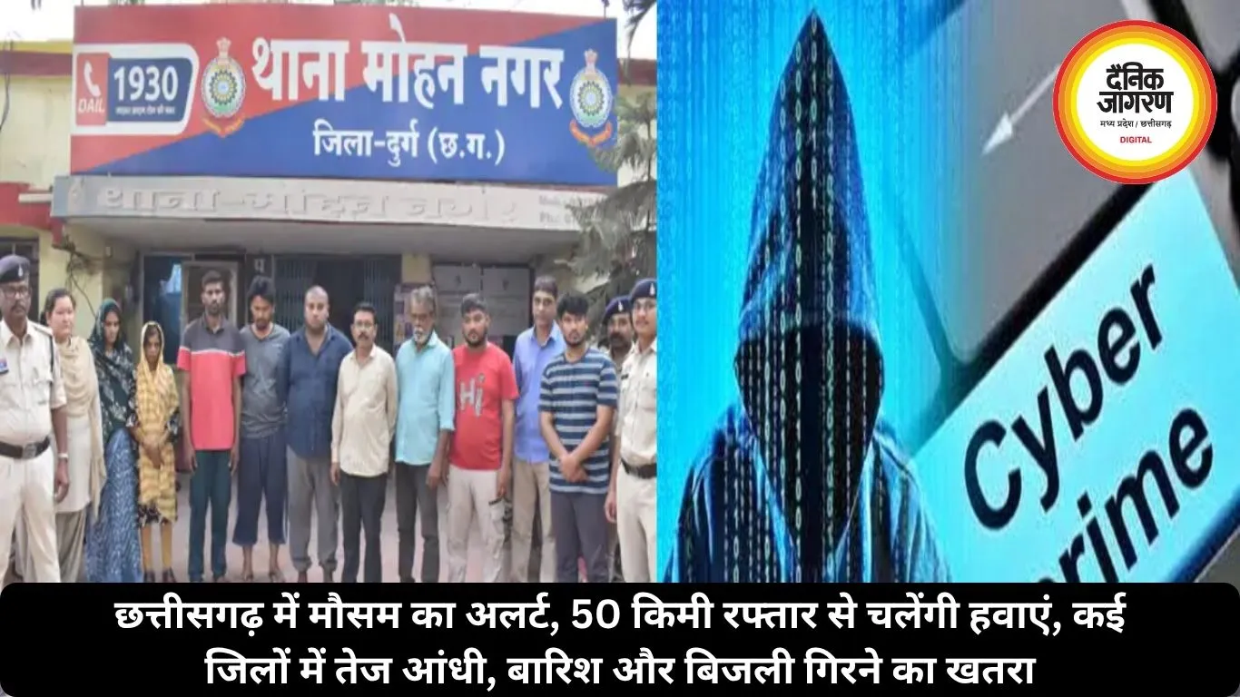 दुर्ग में साइबर ठगी का बड़ा खुलासा, 111 म्यूल खातों में 86 लाख का अवैध ट्रांजेक्शन, 10 आरोपी गिरफ्तार