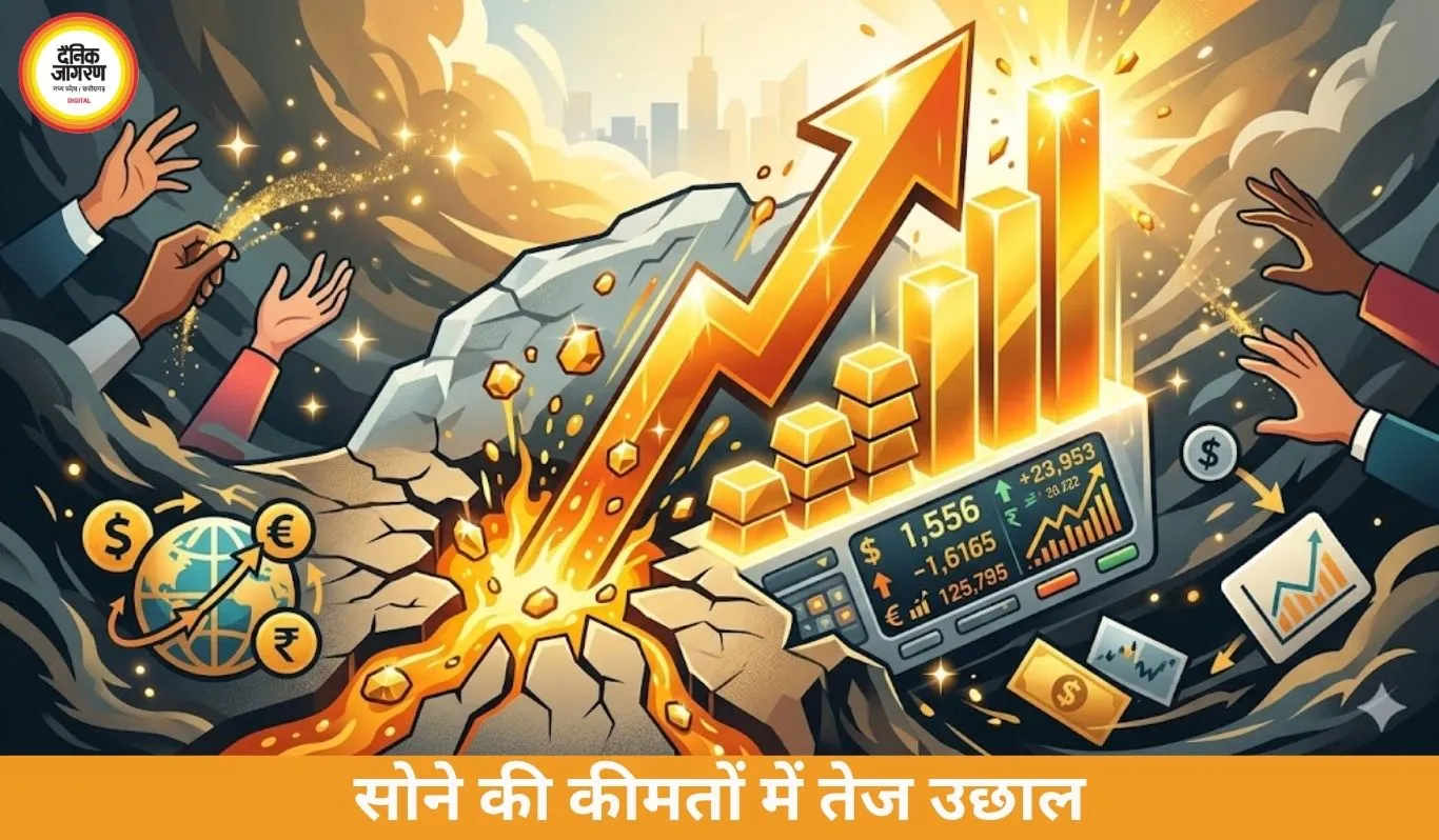 सोना 2,938 उछलकर 1.53 लाख पर, चांदी 13,874 महंगी होकर 2.51 लाख प्रति किलो पहुंची, बाजार में तेज उतार-चढ़ाव जारी