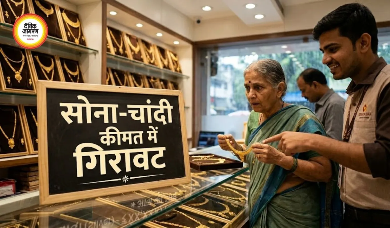 सोना-चांदी कीमत में गिरावट, सोना 1.49 लाख पर पहुंचा