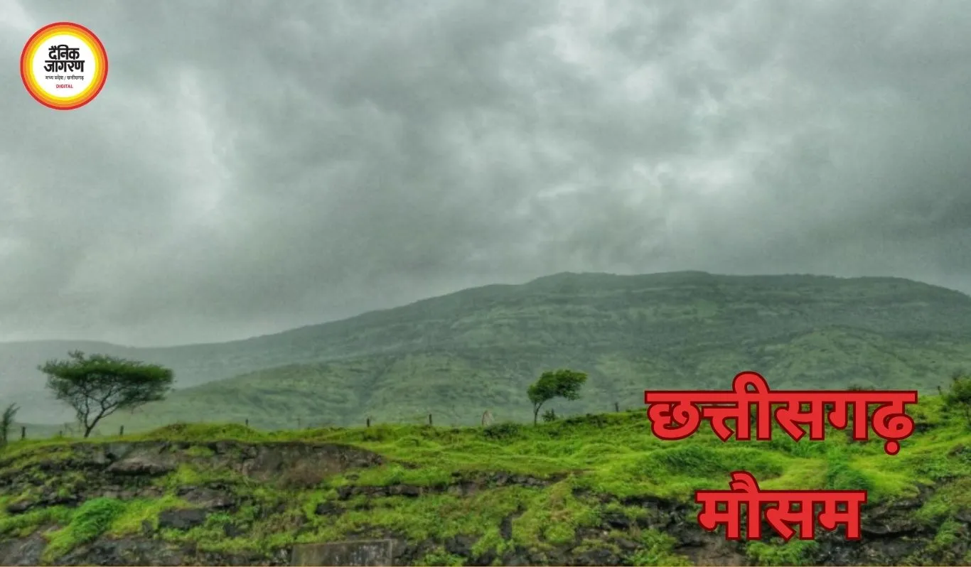 CG Weather Today: नमी बढ़ी, गरज-चमक के साथ हल्की बारिश के आसार