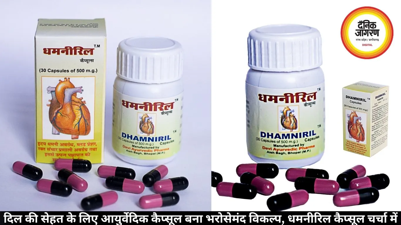 दिल की सेहत के लिए आयुर्वेदिक कैप्सूल बना भरोसेमंद विकल्प, धमनीरिल कैप्सूल चर्चा में