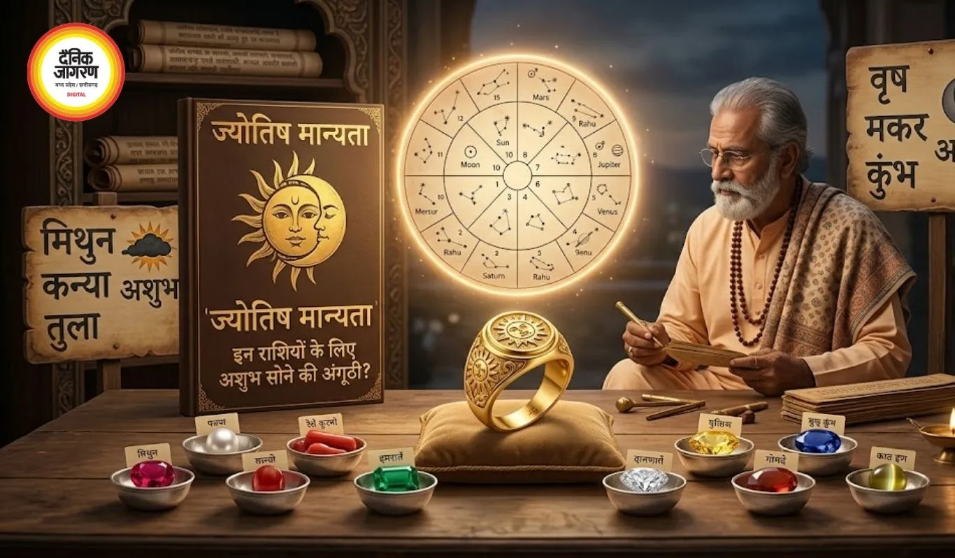 इन राशियों के लिए सोने की अंगूठी अशुभ? जानें ज्योतिषीय मान्यता