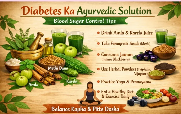 Diabetes को समझें और कंट्रोल करें: आयुर्वेदिक तरीके से बेहतर जीवन की ओर: डॉ. चेतन गुप्ता