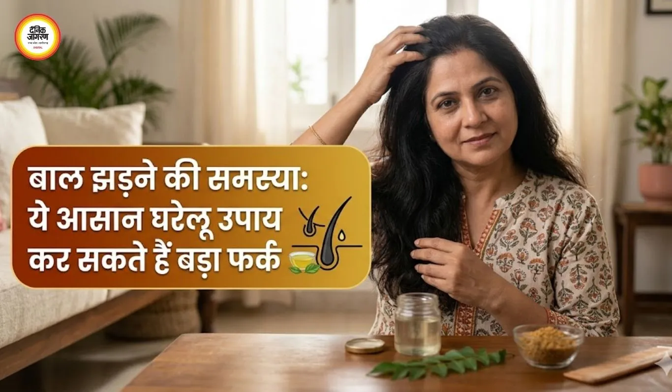 बाल झड़ने की समस्या: ये आसान घरेलू उपाय कर सकते हैं बड़ा फर्क
