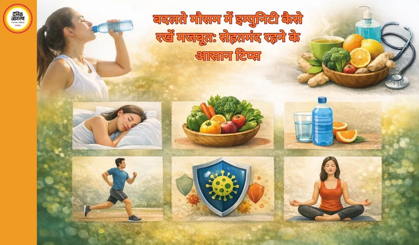 बदलते मौसम में इम्युनिटी कैसे मजबूत रखें: स्वास्थ्य टिप्स और आसान उपाय