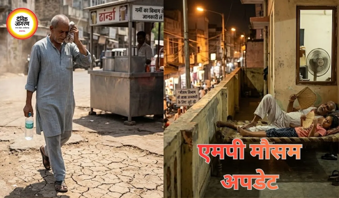 एमपी मौसम अपडेट: भीषण गर्मी के बीच ‘वॉर्म नाइट’ अलर्ट जारी